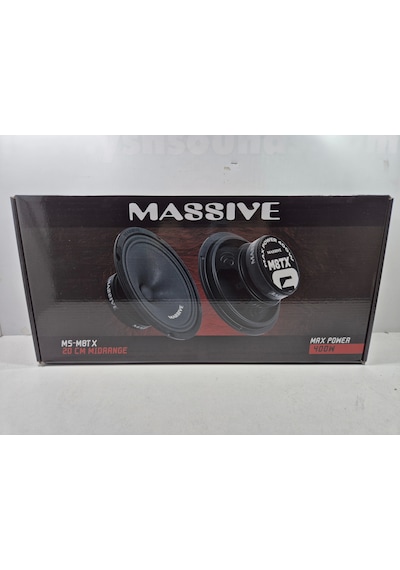 Massive 20cm Midrange Massive 400w 120 Rms Midrange Hoparlör Prof Midrange