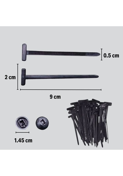 Plastik Bağlantı Elemanları 30lu Set 5468