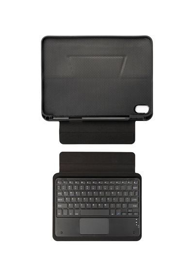 Apple Uyumlu iPad  10.9 2022 10.nesil Border Keyboard Bluetooh Bağlantılı Standlı Klavyeli Tablet Kılıfı Kapaklı Kılıf