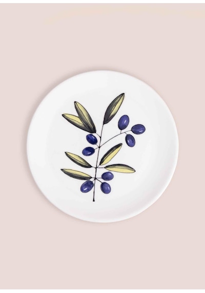 The Mia Olivos Servis Tabağı 6lı Set 26 Cm Ovs0003 Çok Renkli