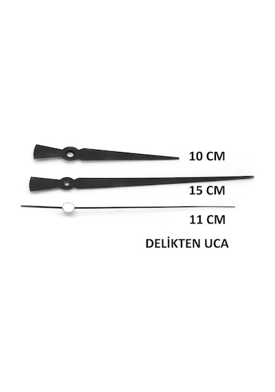 1 Adet Duvar Saati Mekanizması , Askısız , Şaft Uzunluğu 28 Mm , (549214169)
