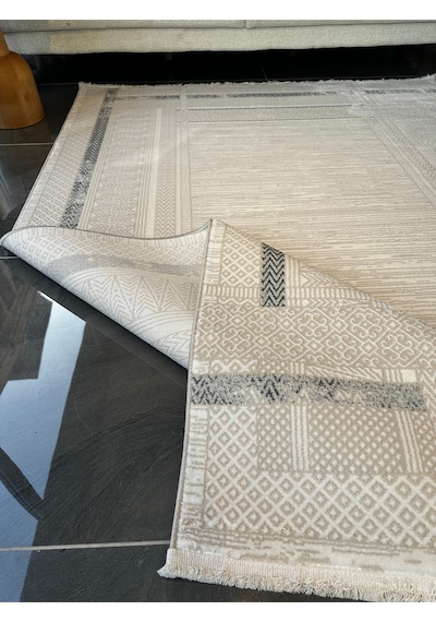 Still Halı Salon, Oturma, Yatak Odası Halısı Desen Kodu 77955-030 Bej