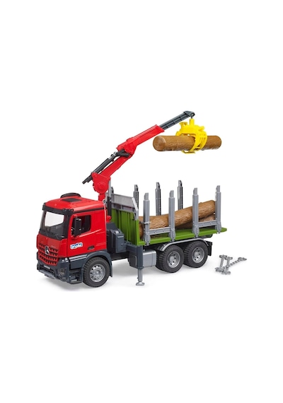 Mercedes-benz Arocs Kütük Taşıyıcı Kamyon 1:16 Vinçli Kereste Taşıma Aracı Çok Renkli