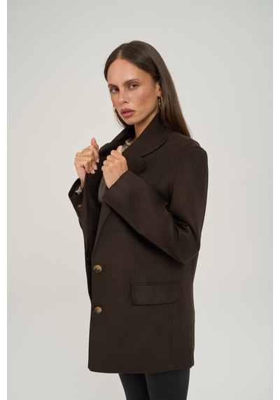 Mai Collection Arslev Acı Kahve Blazer Ceket
