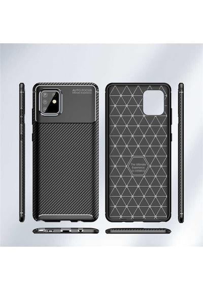 Samsung Uyumlu Galaxy Note 10 Lite Kilif Karbon Silikon Case 405436888