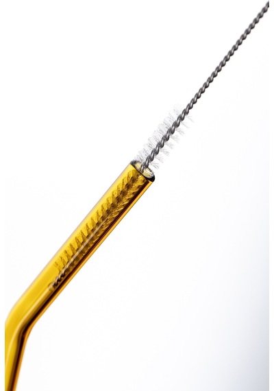 Cam Pipet 8 x 200 Mm Renkli Eğimli 6 Lı + Fırça Set