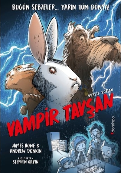 Vampir Tavşan: Küçük Küçük Ürpertecek Ve Kıkır Kıkır Güldürecek Bir Grafik Roman - Rjcı-726578