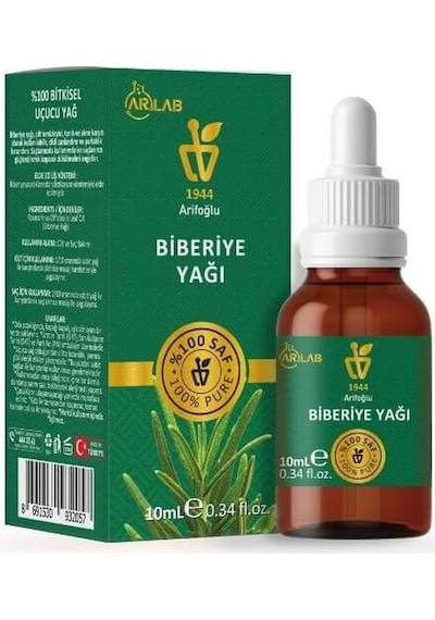 Biberiye Yağı 10ml %100 Saf Yağ Arlab 10 ML