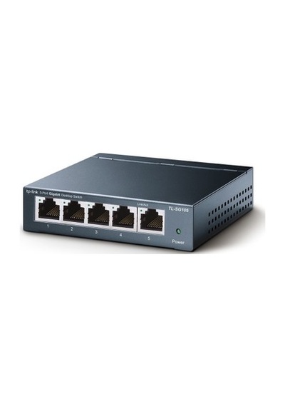 Çelik Yapılı 5 Port Gigabit Switch Aygıtı