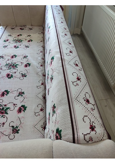 Koltuk Örtüsü Kaymaz Bordo - Kırmızı