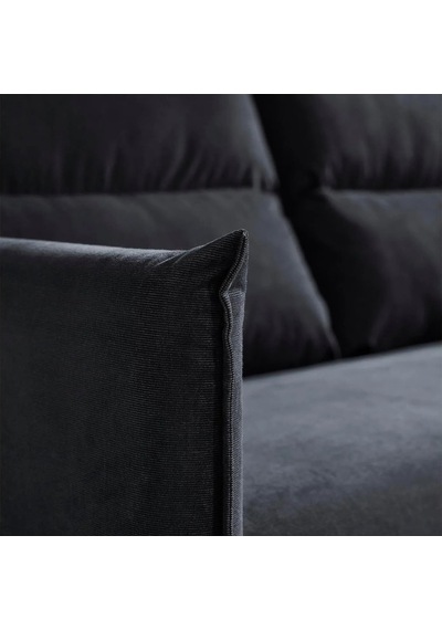 Ikea Mavi Rahat Kanepe - Uzanma Koltuklu 4'lü Kanepe