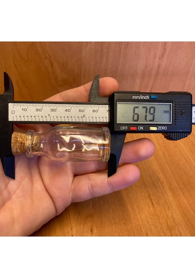 Tıpalı Cam Şişe Tıpalı Cam Şişe 10 x 15 ML