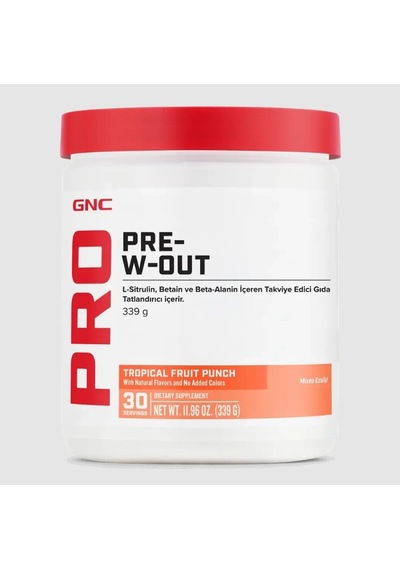 Gnc Pro Pre-w-out 339 G