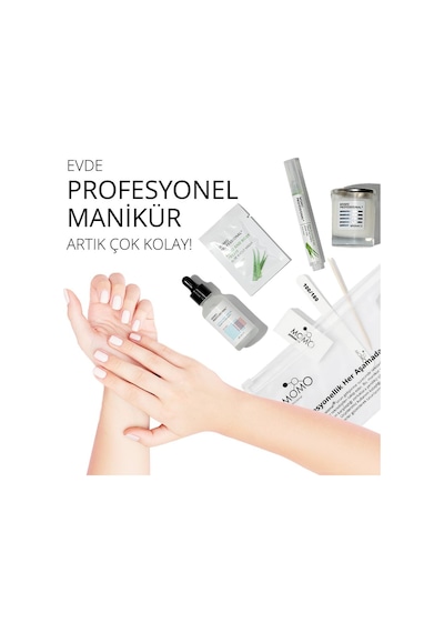 Momo Professional Manikür Seti, Tırnak Bakım Seti No.3