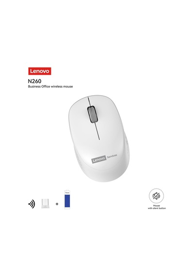 N260 Sessiz Kablosuz Mouse,siyah, 1200 Dpı, 20 Metre Menzil, Otomatik Kapanma Ve Uyku Modu, Nano Usb Alıcı Wireless Silent Mouse , 870042253