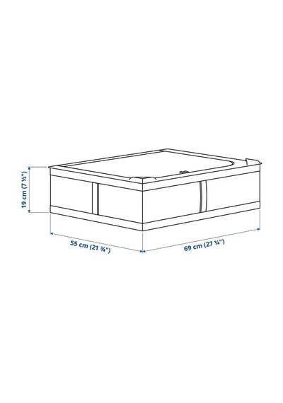 Ikea Ikea Skubb Depolama Kutusu 306195074 Koyu Gri