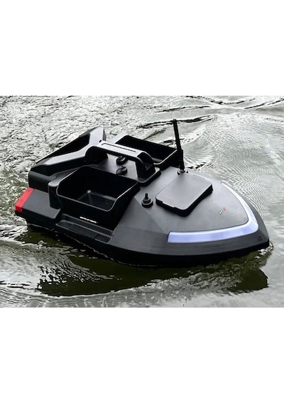 Sazan Yemleme (TEKNE VE BOTU)gps Model 500 Metre Oto Pilot Eve Dünüş Sabıt Hız Siyah