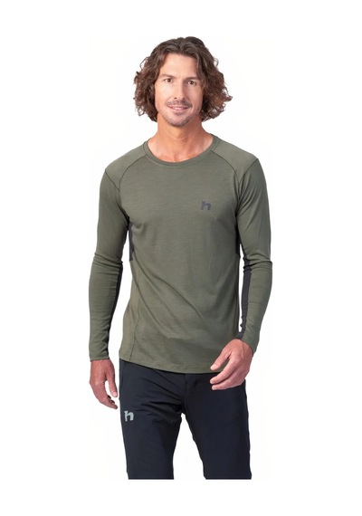 Hannah Taran L/s Uzun Kollu Erkek T-shirt Haki