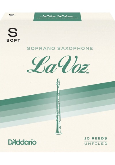 D'addario Rıc10sf La Voz Soprano Saksafon Kamışı Soft Sertlik Başlangıç - 10'lu Paket En Yumuşak Başlangıç Seviyesi Ve Hızlı Cevap
