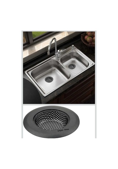 1 Adet Seyyar Lavabo Süzgeci Paslanmaz Çelik Mutfak Lavabo Evye Süzgeci , Gider Süzgeci 11 Cm Pa Diğer