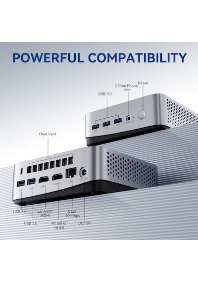 Leaderhub LP5C i5-12450HX 16 GB 512 GB M2 SSD W11P Mini PC