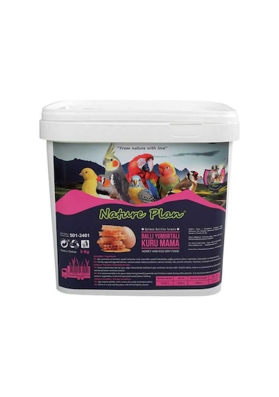 Ballı Yumurtalı Kuru Kuş Maması 5 Kg Diğer