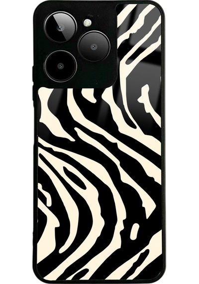 Gm Era 30 Zebra Tasarımlı Glossy Telefon Kılıfı Siyah