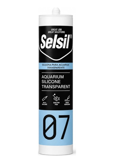 Selsil Akvaryum Silikonu Şeffaf 310 Ml 0001 Beyaz