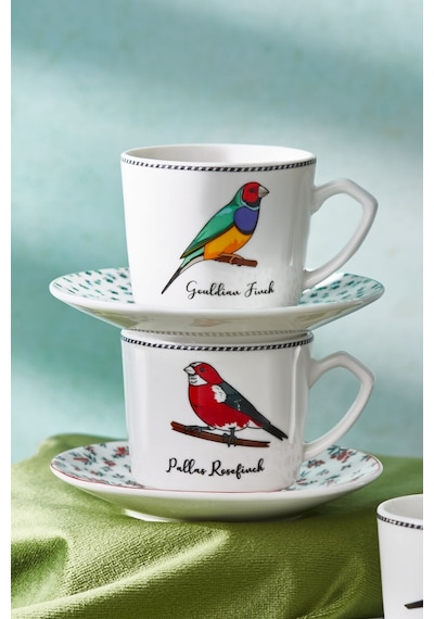 Karaca  Vogel 6 Kişilik Kahve Fincan Takımı 80 ml