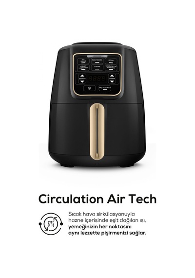 Karaca Air Pro Cook XL 2 in 1 Konuşan Airfryer Fritöz 4 Kişilik
