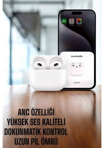 Yeni Nesil Bluetooth Kulaklık Anc Özelliği Yüksek Ses Kaliteli 1
