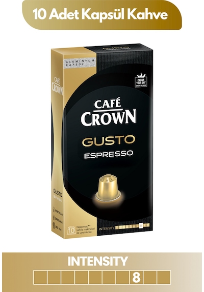 Gusto Kapsül Kahve Nespresso Uyumlu 10 Adet Diğer