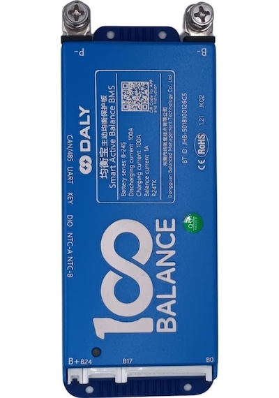 Daly 100balance Lifepo4 8s-24s 100a Universal Can/rs485 Bms