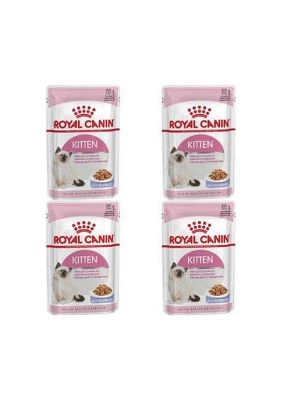 Jelly Kitten Instinctive Yaş Yavru Kedi Maması 85 Gr 4 Lü