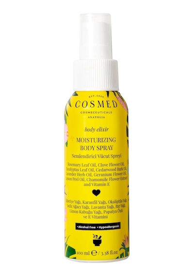 Cosmed Body Elixir Nemlendirici Vücut Spreyi 100 Ml
