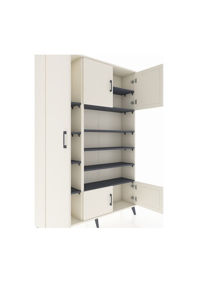 Arges Dolap 10 Raflı 5 Kapaklı 132x30x195 Aytaşı-aytaşı/antrasit Aytaşı Arges Dolap 10 Raflı 5 Kapaklı 132x30x195 Aytaşı-aytaşı/antrasit Aytaşı