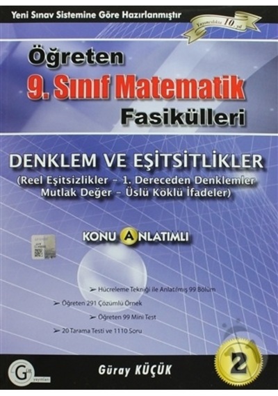Gür Yayınları 12.Sınıf Öğreten Matematik Fasikülleri Seti