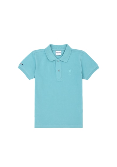 U.S. Polo Assn. Erkek Çocuk Mint Basic Polo Yaka Tişört 50279572-VR090
