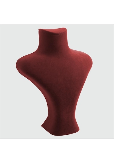 28 - 56 - Cm Manken Anfora - Nazblsmm - Kumaş Bordo