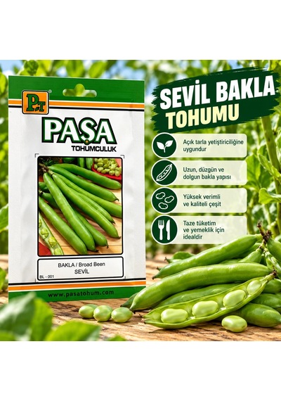 Sevil Bakla Tohumu 10 Gram