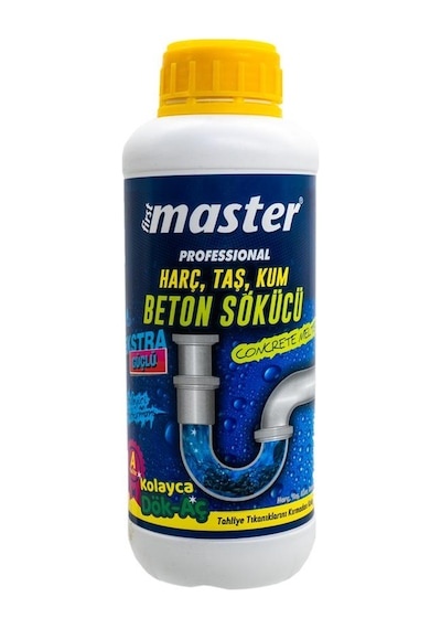 Master 500795 Harç Taş Kum Beton Eritici Tahliye Açıcı 1000 Gr