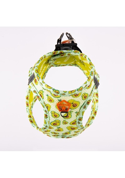 Pawstar Avocado Air-mesh Göğüs Tasması Kedi Köpek Göğüs Tasması Xsmall Sarı