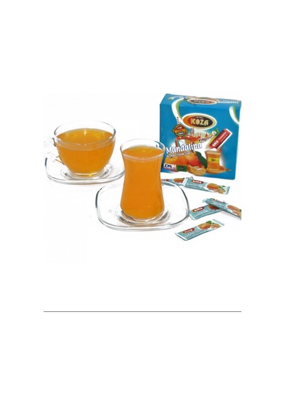 Koza Tek İçimlik Mandalina Aromalı Toz İçecek 50'li 100 G