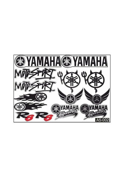 A5 Sticker 002 Tek Paket Çoklu Sticker Standart