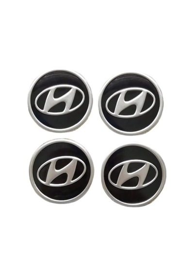 Hyundai Jant Göbeği Etiketi 60mm