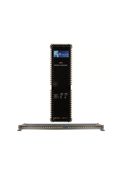 Sh Mag Platinum Mp 10/72 Multiswitch - 10 Giriş 72 Çıkışlı Merkezi Uydu Santrali Hybrid 4k Ve 3d Destekli Najmaddi