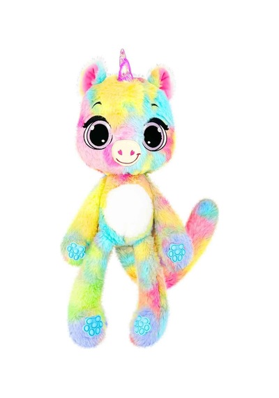 Bubble Pops Raspberry Burst Unicorn: Kokusuyla Büyüleyen Şişme Peluş Unicorn