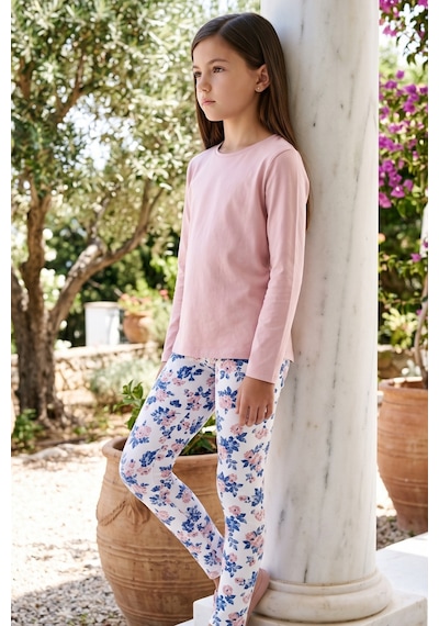 Kiagu Pudra Basic T-shirt- Terletmeyen Esnek Kumaş Pamuklu Mevsimlik Pudra Kız Çocuk Tsort Pudra Kiagu Pudra Basic T-shirt- Terletmeyen Esnek Kumaş Pamuklu Mevsimlik Pudra Kız Çocuk Tsort Pudra