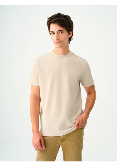 LOFT Regular Fit Erkek Tshirt K.kol Lf2036471 Q1.v1 Taş