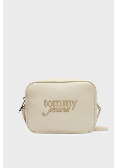 Tommy Jeans Logolu Çıkarılabilir Askılı Çanta Kadın Çanta Aw0aw18451 Acx Bej